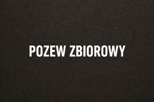 Pozew zbiorowy